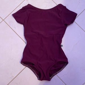 LUCKYLEO custom cap sleeve leotard